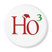 Ho Ho Ho Refrigerator Magnet