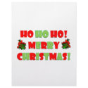 Ho Ho Ho Merry Christmas letterhead