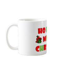 Ho Ho Ho Merry Christmas mugs