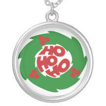 Ho ho ho Merry Christmas Necklace
