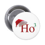 Ho Ho Ho Merry Christmas Pinback Button