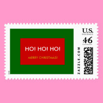 HO! HO! HO!, MERRY CHRISTMAS! postage by eelkat HO! HO! HO!, MERRY CHRISTMAS! postage
