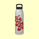 Ho Ho Ho Merry Christmas water bottles