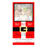 Ho ho ho Merry Christmas Santa Suit Photocard Photo Cards