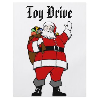 Ho,Ho,Ho Merry Christmas! - Toy Drive Flyer flyer