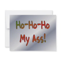 Ho-Ho-Ho My Ass! Announcements