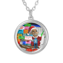 Ho Ho Ho Obama Pendant