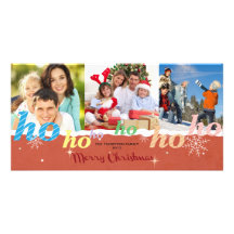 HO-HO-HO PHOTO CARDS