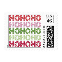 Ho Ho Ho. Postage Stamps