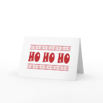 HO HO HO Red cards