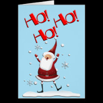 Ho Ho Ho Santa cards