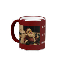 Ho Ho Ho Santa Christmas Mug