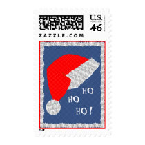 HO, HO, HO ! santa hat postage postage