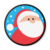 Ho Ho Ho! Santa magnets