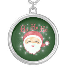 HO HO HO SANTA Necklace