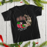 Ho Ho Ho Santa Sleigh and Reindeer Tees