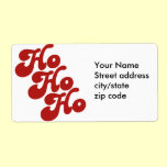 Ho Ho Ho labels