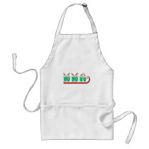 HO HO HO SLED by SHARON SHARPE aprons by sharonsharpe HO HO HO SLED by SHARON SHARPE aprons