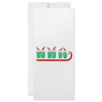 HO HO HO SLED by SHARON SHARPE rack cards