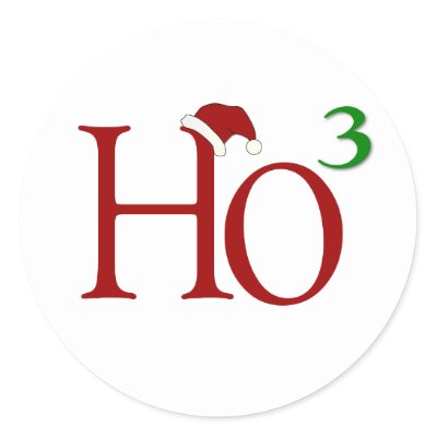 Ho Ho Ho stickers