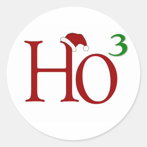Ho Ho Ho Sticker