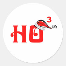 HO, HO, HO STICKERS