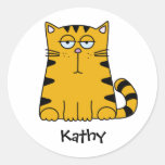 Ho Hum Kitty stickers