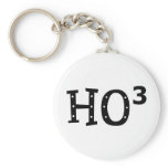 Ho to the 3rd Power keychains