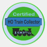 HO Train Collector Stickers