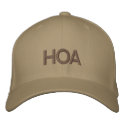 HOA HOme Owners Association Cap embroidered hats by ACRONYMS HOA HOme Owners Association Cap embroidered hats