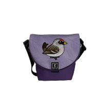 Hoary Redpoll Messenger Bags