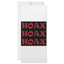 ** HOAX ** rack cards