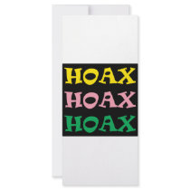 ** HOAX ** rack cards