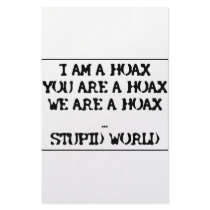 ** HOAX ** stationery