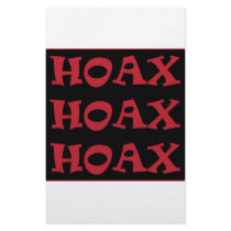 ** HOAX ** stationery