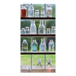 Hobby - Collector - Milk Bottles Customized Photo Card