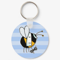 hobby - rather bee at the gym no txt keychains