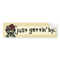 hobo bumpersticker.