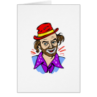 Hobo Clown Head Cards