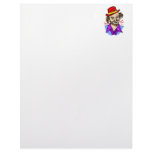 Hobo Clown Head Customized Letterhead