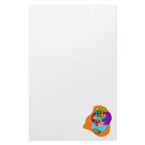 Hobo Clown Head Custom Stationery