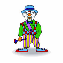 Hobo Clown Acrylic Cut Out