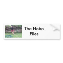 Hobo Files Bumper sticker bumper stickers