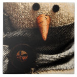 Hobo Snowman Lg Trivet Tile