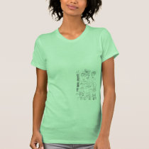 Hobo Stove Schematic Tee t-shirts