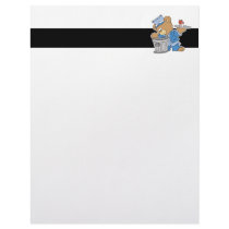 Hobo Teddy Bear Personalized Letterhead