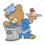 Hobo Teddy Bear Photo Cut Out