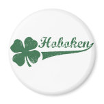 Hoboken NJ Shamrock magnets