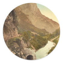 Hochstegtunnel and Planspitze, Austro-Hungary clas Stickers