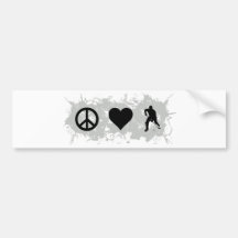 Hockey 5 bumper sticker